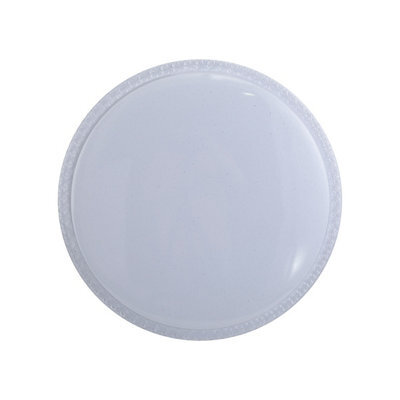 Luminosa Lighting Luminosa Borla 38Cm Flush Ceiling Light White 4000K Neutral White - image 1