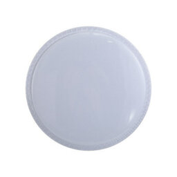Luminosa Lighting Luminosa Borla 38Cm Flush Ceiling Light White 4000K Neutral White