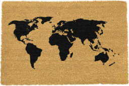 Artsy Doormats World Map Doormat - Regular 60X40Cm - thumbnail 4