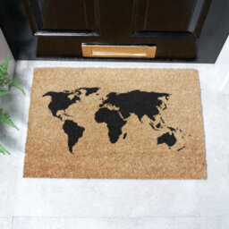 Artsy Doormats World Map Doormat - Regular 60X40Cm - thumbnail 1