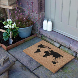 Artsy Doormats World Map Doormat - Regular 60X40Cm - thumbnail 3