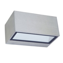 CGC Lighting Remi - Cgc Stainless Steel Small Rectangular 4K Led Wall Light - thumbnail 2