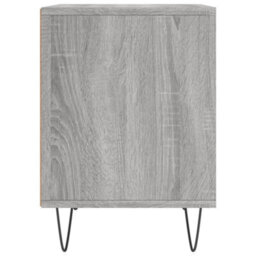 Berkfield Bedside Cabinet Grey Sonoma 40X35X50 Cm Engineered Wood - thumbnail 5