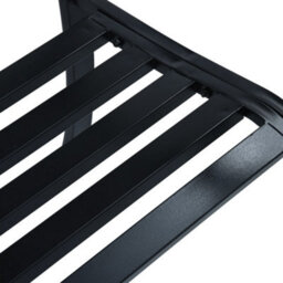 Walplus Garden Bench 125 Cm Black Steel - thumbnail 5