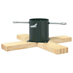 Vidaxl Christmas Tree Stand 1.73 Green 50 X 50 X 16 Cm Solid Pine Wood - thumbnail 2