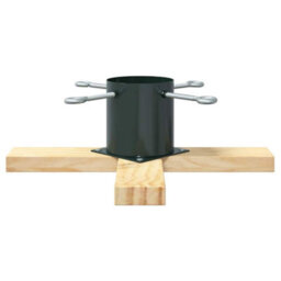 Vidaxl Christmas Tree Stand 1.73 Green 50 X 50 X 16 Cm Solid Pine Wood - thumbnail 5