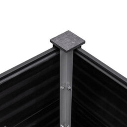 Berkfield Modern Garden Raised Bed 200X50X54 Cm Wpc Grey - thumbnail 5