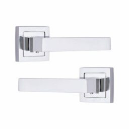 Golden Grace 1 Set Delta Design Bathroom Complete Internal Door Handle Set Polished Chrome Finish - thumbnail 3