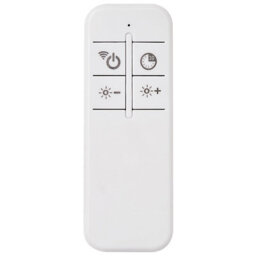 Beliani Ceiling Lamp With White Acrylic Flower Shade, Remote-Controlled Dimming, Dual Ceiling Or Wall Mount - thumbnail 7