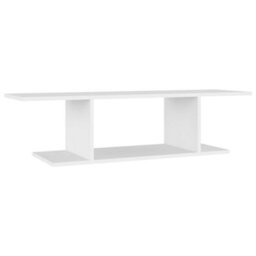 Berkfield Durable Wall Mounted Tv Cabinet White 103X30X26.5 Cm - thumbnail 1
