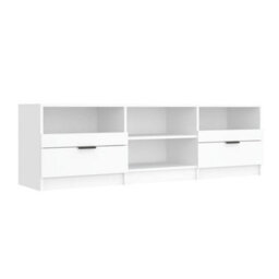 Vidaxl Tv Cabinet White 150X33.5X45 Cm Engineered Wood - thumbnail 1