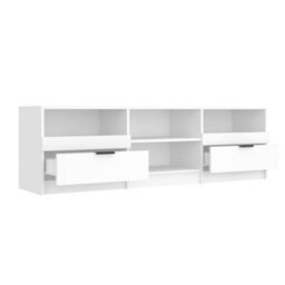 Vidaxl Tv Cabinet White 150X33.5X45 Cm Engineered Wood - thumbnail 5