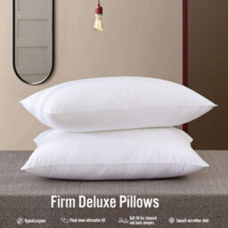Ameha Firm Deluxe 2 Pair Filled Pillows Hotel Quality  Anti Allergic Pack Of 4 Pillows - thumbnail 8