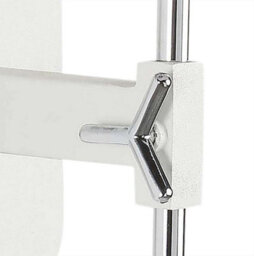 Luminosa Lighting Luminosa Habana Wall Lamp Telescopic Without Shade 1 Light E27 , Matt White/polished Chrome - thumbnail 4