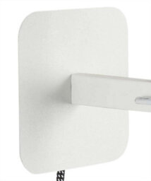 Luminosa Lighting Luminosa Habana Wall Lamp Telescopic Without Shade 1 Light E27 , Matt White/polished Chrome - thumbnail 3