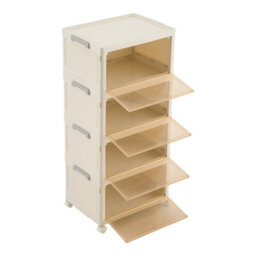 Living And Home White, Four-Layer Foldable, 39Cm W X 28Cm D X 83Cm H - thumbnail 5