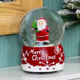 The Christmas Workshop 70939 Musical Snow Globe With Traditional Santa Claus Design - thumbnail 6