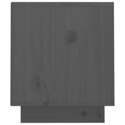 Berkfield Tv Cabinet Grey 70X34X40 Cm Solid Wood Pine - thumbnail 8