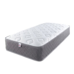 Aspire Cool Touch Diamond Memory Foam & Bonnell Spring Hybrid Mattress, Size King - thumbnail 4