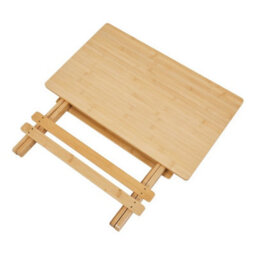 Adjustable Folding Bamboo Desk 52-74Cm - thumbnail 3