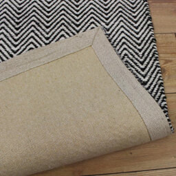Black/white Classic Abstract Modern Handmade Easy To Clean Rug For Dining Room Bedroom Livingroom-120Cm X 170Cm - thumbnail 5