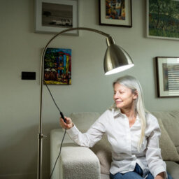 Daylight Flexivision 2 Low Vision Reading Floor Lamp Rnib Co-Designed 3 Colour Temps 5 Brightness Levels - thumbnail 6