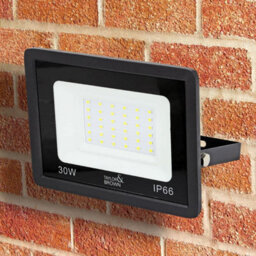 30W (Pack Of 2) Led Security Light - Ip66 Floodlight - Energy-Efficient And Wide Application - Cool White Waterproof Light - thumbnail 3