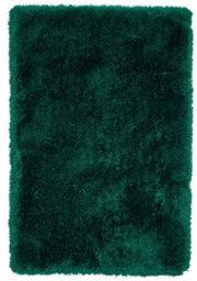 Green Shaggy Rug, Plain Anti-Shed Rug, 80mm Thick Modern Rug, Green Shaggy Rug For Bedroom, & Dining Room-80Cm X 150Cm - thumbnail 1