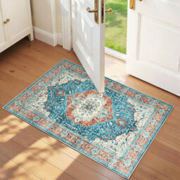 Imperial Rooms Homeware Soft Pile Small Rug Living Room Rugs Anti Slip Doormat Rug Kitchen Rugs Regal 40X60Cm - thumbnail 6