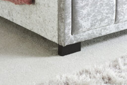 Birlea Hannover Double Bed Steel Crushed Velvet - thumbnail 4