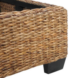 Berkfield Bed Frame Natural Rattan 180X200 Cm 6Ft Super King - thumbnail 6