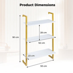 Gainoom Modern Kitchen Shelf 3-Tier Floating Shelf For Wall - thumbnail 2