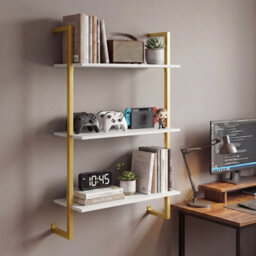 Gainoom Modern Kitchen Shelf 3-Tier Floating Shelf For Wall - thumbnail 9