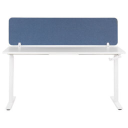 Beliani Desk Screen Wally Blue - thumbnail 5