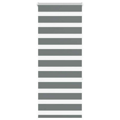 Walplus Zebra Blind Dark Grey 60X150 Cm Fabric Width 55.9 Cm Polyester - image 1