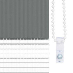Walplus Zebra Blind Dark Grey 60X150 Cm Fabric Width 55.9 Cm Polyester - thumbnail 9
