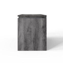 Canyon Charcoal Grey 2 Drawer Tv Unit - thumbnail 6