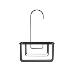 Croydex Black Mild Steel 1 Compartments Hook Over Shower Caddy (W)18Cm - thumbnail 2