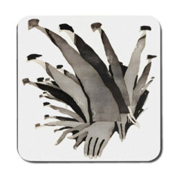 Benjamin Tate Design Placemat And Coaster Set With Wood Bottom And Designer Artwork Limited Edition Collection - thumbnail 3
