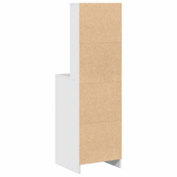 Berkfield Tall Cabinet White 40X41X135 Cm Made Of Engineered Wood - thumbnail 8