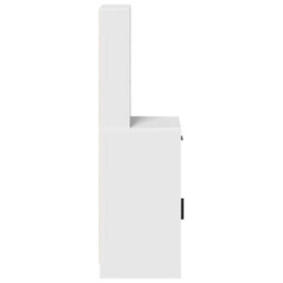 Berkfield Tall Cabinet White 40X41X135 Cm Made Of Engineered Wood - thumbnail 7