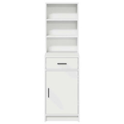 Berkfield Tall Cabinet White 40X41X135 Cm Made Of Engineered Wood - thumbnail 6