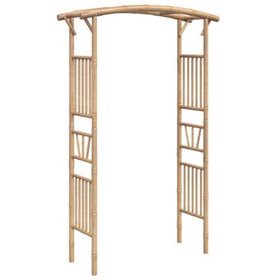 Vidaxl Rose Arch Bamboo 118X40X187 Cm - image 1