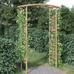 Vidaxl Rose Arch Bamboo 118X40X187 Cm - thumbnail 2