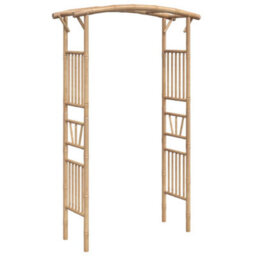 Vidaxl Rose Arch Bamboo 118X40X187 Cm - thumbnail 1