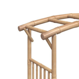 Vidaxl Rose Arch Bamboo 118X40X187 Cm - thumbnail 6