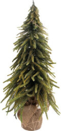 Netagon St Helens Home And Garden Decorative Gold Finish Mini Christmas Tree In Hessian Bag - thumbnail 5