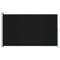Walplus Patio Retractable Side Awning Garden Sun Shade Canopy Gazebo For Back Door, Porch, Patio 220X300 Cm Black - thumbnail 2