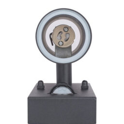 Luceco Azurar Up/down Ip44 Gu10 Wall Light With Pir Sensor Slate Grey - thumbnail 9