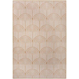 The Rugs Flatweave Indoor Outdoor Reversible Rug Pangli Durable Polypropylene In Yellow - thumbnail 2